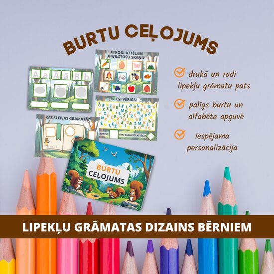 LIPEKĻU GRĀMATAS DIZAINS